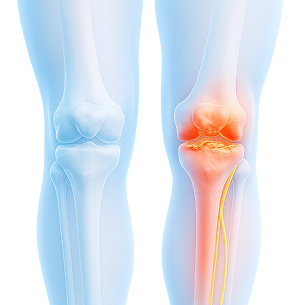 무릎에 발생하는 대표적인 질환 이미지